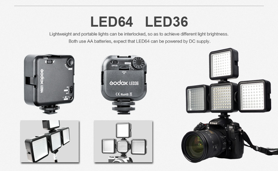 I hele verden til quagga LED36/64/126/170-Product-GODOX Photo Equipment Co.,Ltd.