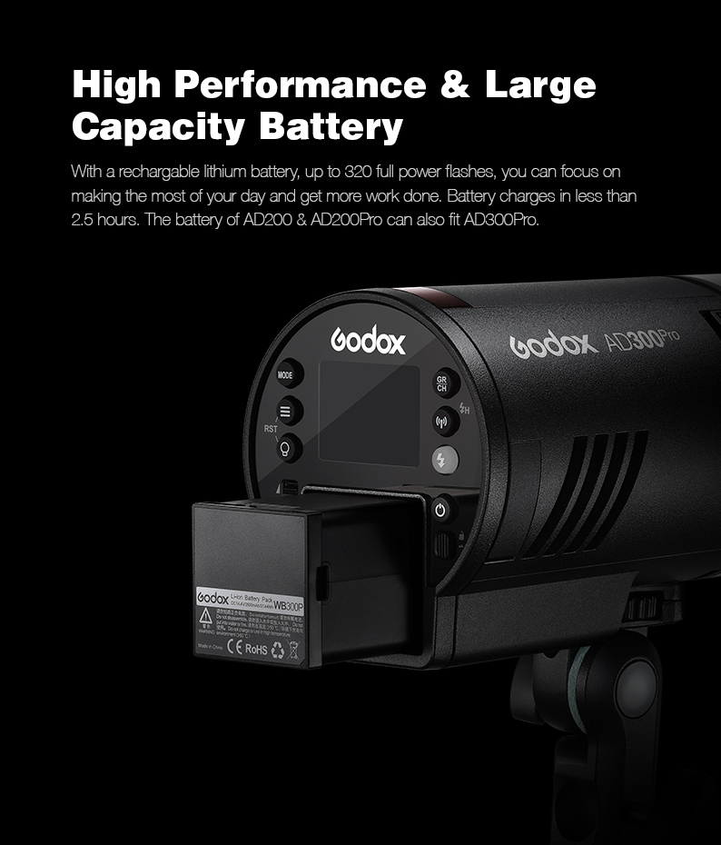 Cameras Africa on X: Chase the perfect light with the Godox AD300Pro  Outdoor Flash. Crafted for brilliance in every frame, it's the essence of  precision in portable lighting. From dynamic portraits to